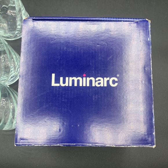 Rumba Luminarc 4 Piece 16 oz. Glasses Made in USA Dishwasher Safe - Picture 8 of 8